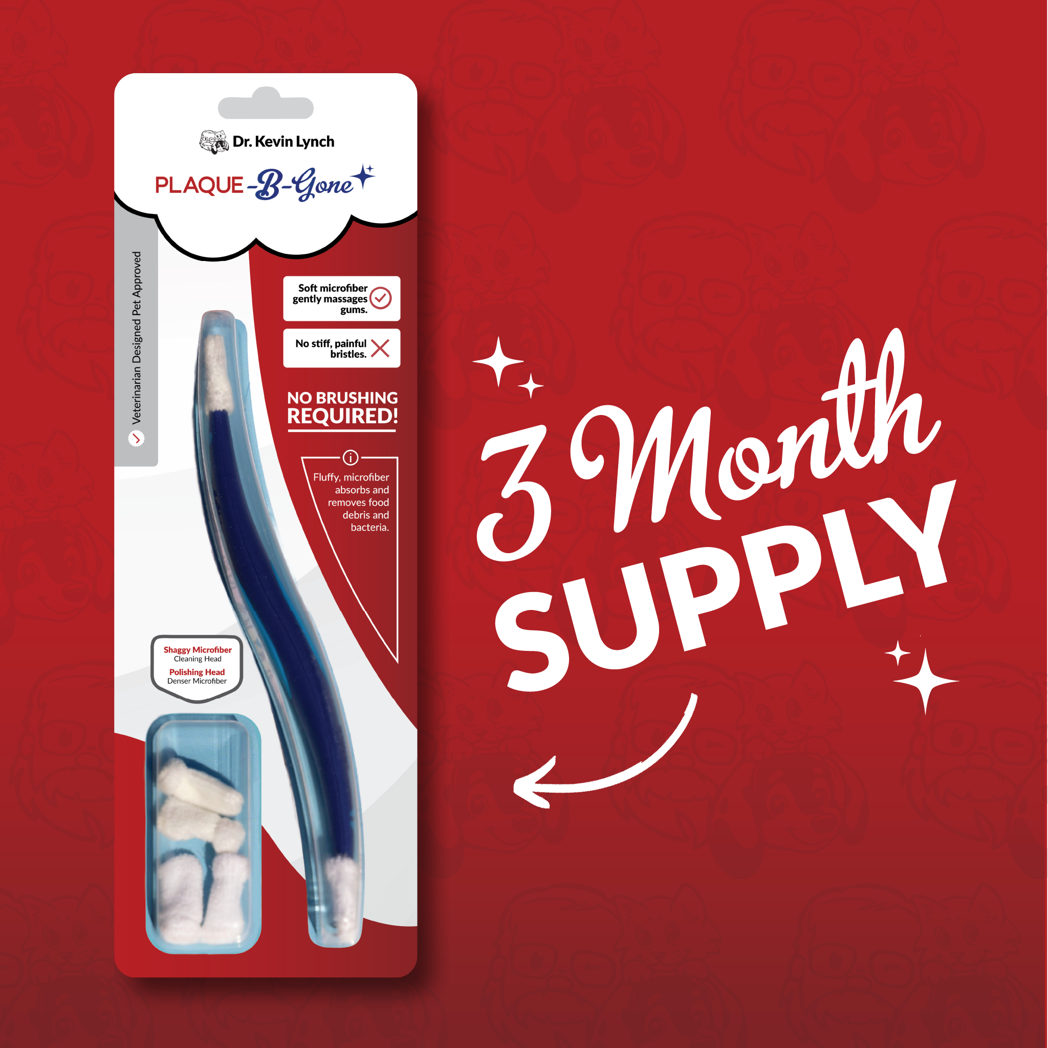 Plaque-B-Gone: Daily Defense Pack (3-Month Supply)